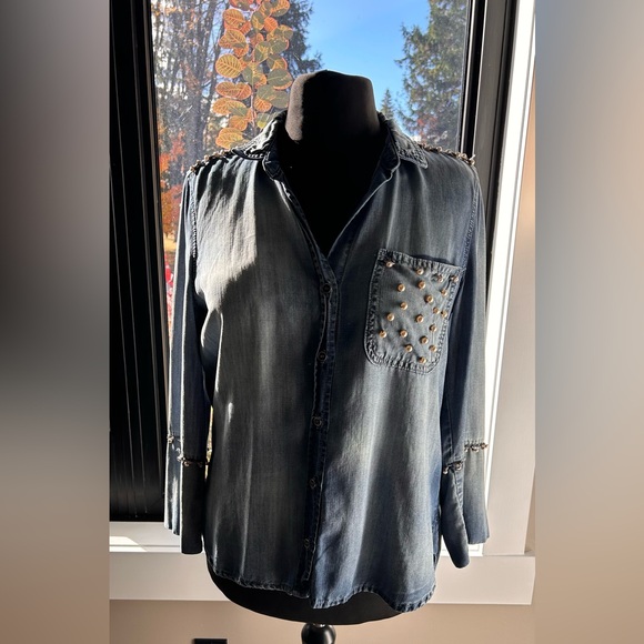 Cloth and stone denim shirt - Picture 2 of 11